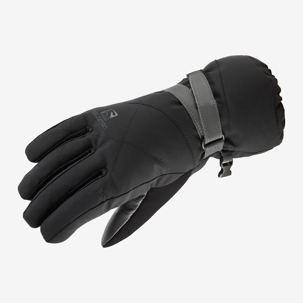 Gants Salomon Femme Noir - Salomon PROPELLER LONG W - France (3568-IHSGN)